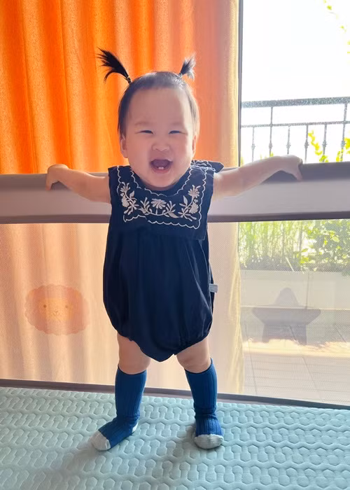 Bảo Thanh thường xuyên chia sẻ những khoảnh khắc đáng yêu của con gái.