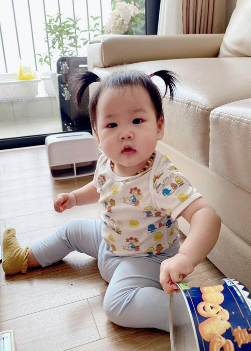 Hình ảnh mới nhất của con gái Bảo Thanh.