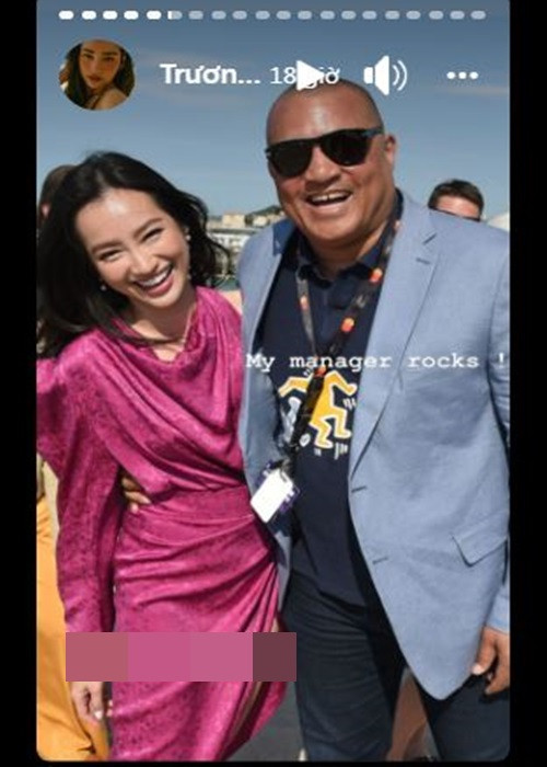 Top 100 gương mặt đẹp nhất thế giới liên tục cập nhật hình ảnh ở Cannes. Ảnh: chụp màn hình