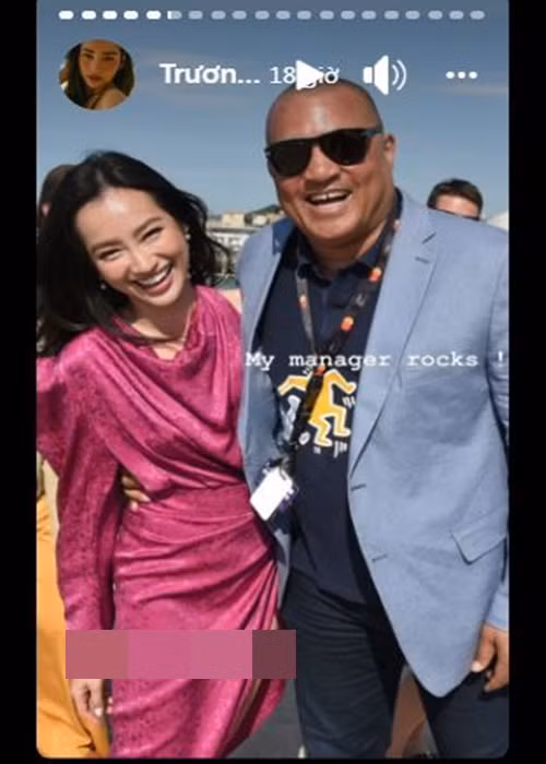 Top 100 gương mặt đẹp nhất thế giới liên tục cập nhật hình ảnh ở Cannes. Ảnh: chụp màn hình