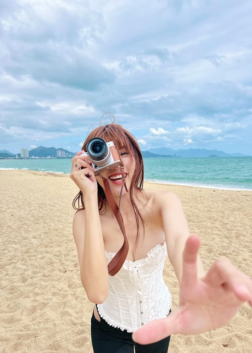 Nhan sắc của Quỳnh Châu ngày càng thăng hạng.