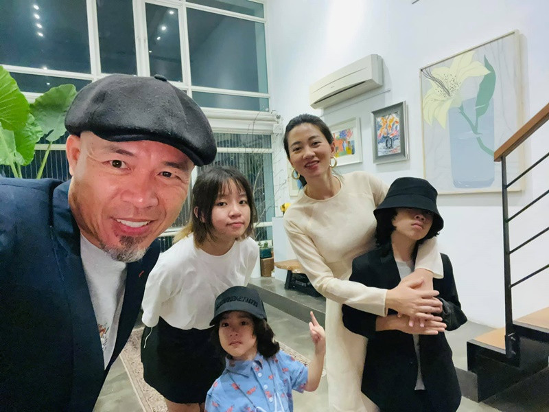 Ở cuộc hôn nhân đầu tiên, Huy Tuấn có một cô con gái. Ảnh: FBNV