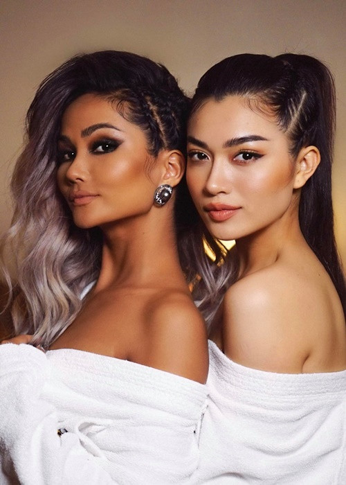 Hai mỹ nhân Việt có mặt trong các sự kiện quan trọng của nhau. Ảnh: FBNV