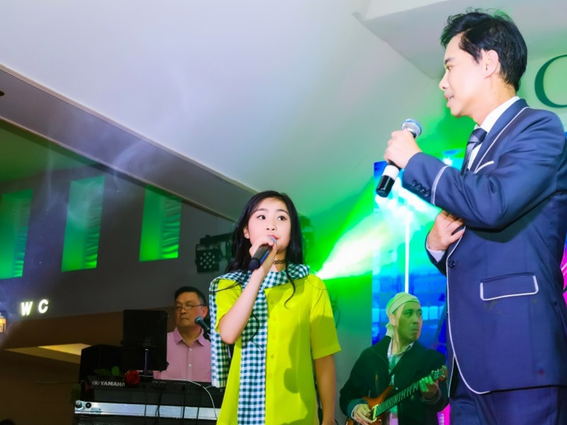 Học trò của Ngọc Sơn may mắn khi được bố mẹ hết lòng ủng hộ đam mê ca hát.