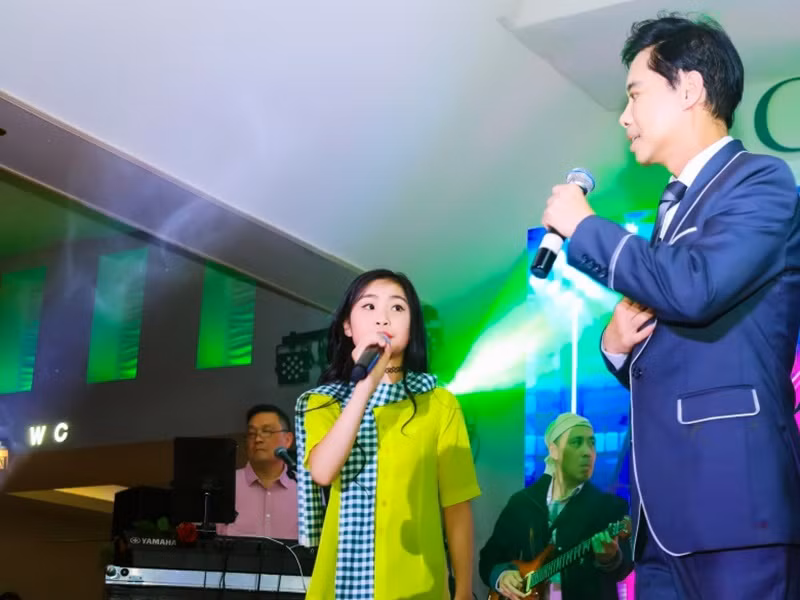 Học trò của Ngọc Sơn may mắn khi được bố mẹ hết lòng ủng hộ đam mê ca hát.