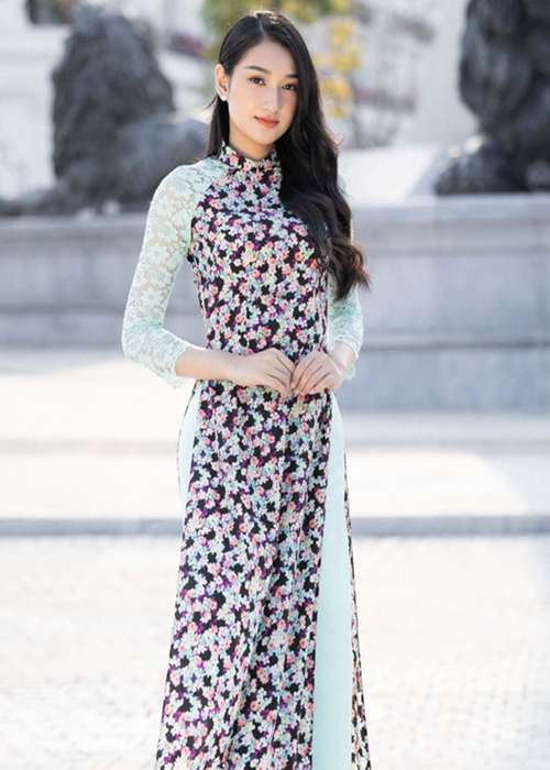 10X từng giành giải Người đẹp truyền thông khi tham gia cuộc thi Duyên dáng Ngoại thương năm 2021. Ảnh: Fanpage Miss World Vietnam