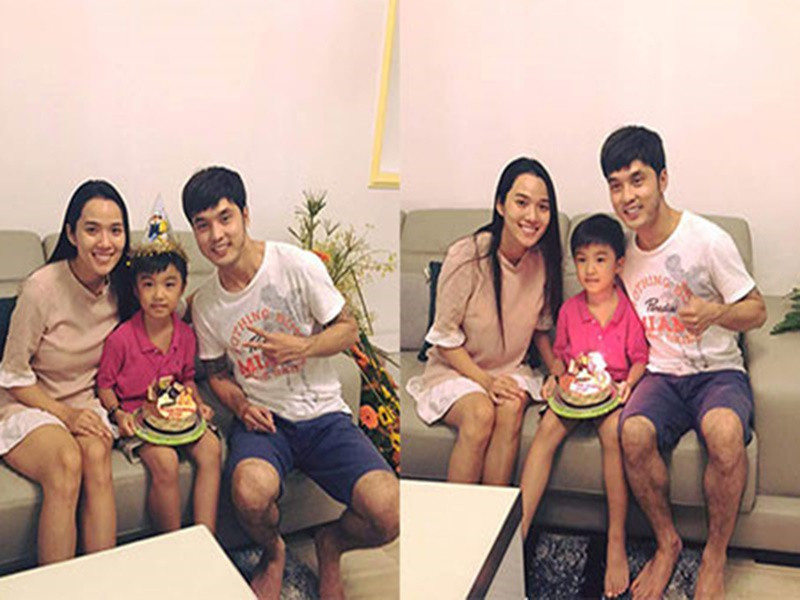 Theo Ưng Hoàng Phúc, anh và con trai của Kim Cương rất hợp nhau, bé quấn cha dượng, luôn hỏi ý anh về chuyện học tập, bạn bè. Khi có thêm con, Ưng Hoàng Phúc dành thời gian để nói chuyện với bé Hưng Phát để tránh tình trạng con lớn ghen tỵ với con nhỏ.