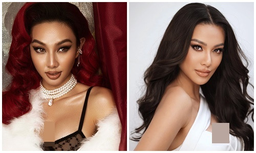 Thùy Tiên - Kim Duyên lọt top 50 “Hoa hậu của các Hoa hậu” 2021 Thuy Tien - Kim Duyen lot top 50 “Hoa hau cua cac Hoa hau” 2021