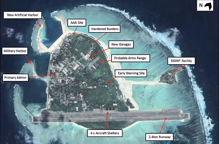 Tạp chí Jane's Defence căn cứ vào các hình ảnh vệ tinh cho thấy, Trung Quốc tăng cường các hoạt động quân sự quy mô xâm phạm nghiêm trọng chủ quyền quần đảo Hoàng Sa của Việt Nam. Cụ thể là mới đây, Trung Quốc có thể đã triển khai trái phép tổ hợp tên lửa chống hạm YJ-62 có tầm bắn 400km tới đảo Phú Lâm, quần đảo Hoàng Sa của Việt Nam.