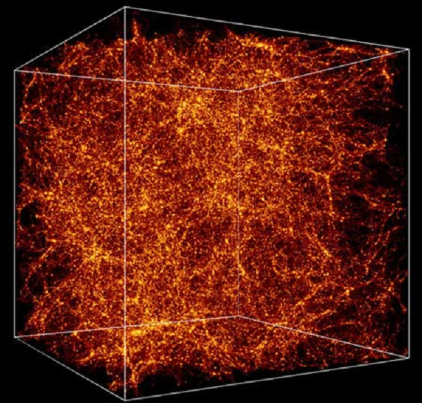 Các nhà khoa học nghĩ rằng vật chất đen chiếm phần lớn lượng vật chất trong vũ trụ. Nhưng ngay cả khi có được các công nghệ hiện đại nhất, họ vẫn chưa thể chứng minh được giả thuyết đó. Người ta cho rằng các hạt neutrino siêu nhẹ và những lỗ đen không nhìn thấy chính là một phần của vật chất đen.