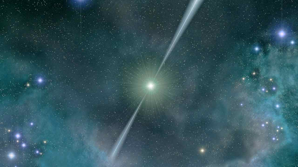 Điều này gây kinh ngạc bởi theo các lý thuyết được xây dựng trước đây, chớp sóng vô tuyến phải đến từ một thứ gì đó dữ dội, ví dụ một vụ va chạm giữa sao neutron, sao từ... là tàn dư của những ngôi sao khổng lồ.