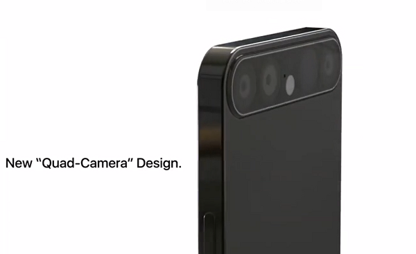 Với phiên bản concept trên, iPhone 14 Pro sở hữu màn hình Super Retina XDR OLED 6.7 inch, camera selfie 32MP, màn hình Always-On.