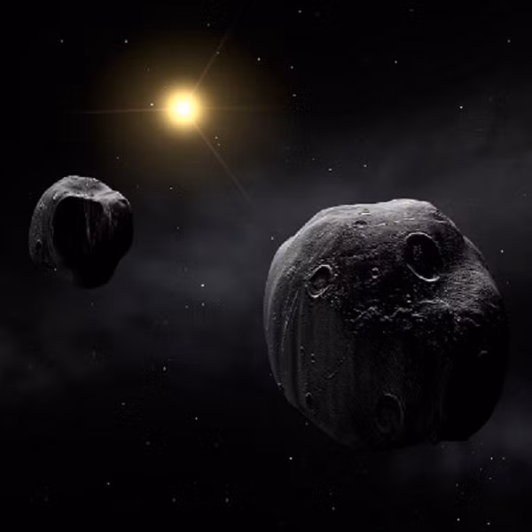 Cả 3 vật thể nhỏ hơn này đều mang hành vi của các mặt trăng, tức quay quanh cơ thể tiểu hành tinh được phát hiện đầu tiên.