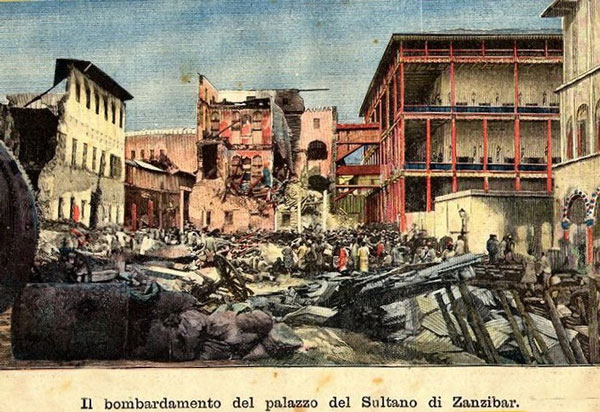 Cuộc chiến tranh Anh - Zanzibar diễn ra vào ngày 27/8/1986 là cuộc chiến ngắn nhất trong lịch sử, kéo dài 38 phút đến 45 phút.