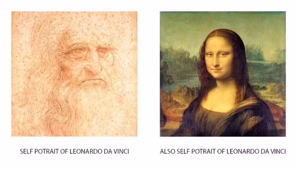 Trên thực tế, chúng trùng lặp nhau một cách hoàn hảo. Các nét giống nhau trên khuôn mặt thật nổi bật và không thể bỏ qua.