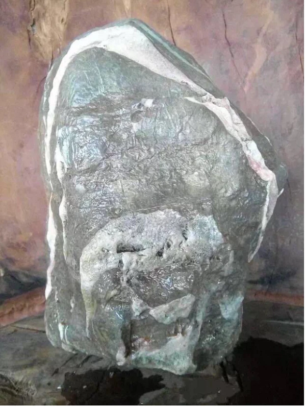 Khi nhìn thấy hòn đá này, mọi người đều cho rằng trông rất khác thường và khuyên lão nông nên cất kỹ nó. Một thời gian sau, 1 thương nhân từ thành phố tới tận nhà lão nông và đòi mua lại hòn đá với giá 100.000 NDT (hơn 350 triệu VND).