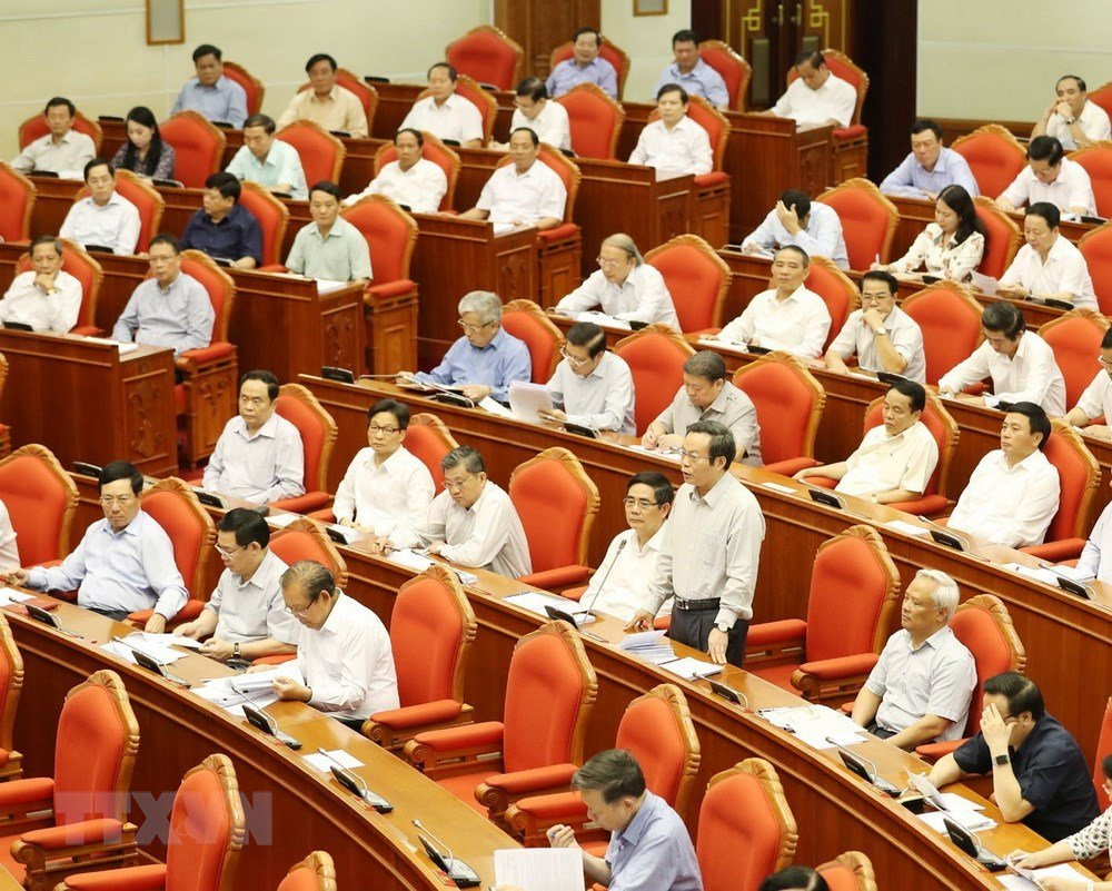 Phó Chủ tịch QH Phùng Quốc Hiển phát biểu. Ảnh:TTXVN