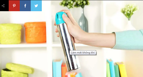 Bình xịt làm mát không khí. Theo các nhà nghiên cứu, ¼ thành phần các bình xịt làm mát không khí thuộc loại vật liệu độc hại, cơ thể dễ hấp thụ qua đường hô hấp. Một trong những hóa chất phổ biến nhất được tìm thấy trong chất làm mát không khí là phthalates. Chất này có thể làm thay đổi sự cân bằng nội tiết tố, gây dị tật bẩm sinh và các vấn đề sinh sản nếu hít trong thời gian dài.