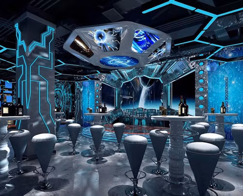 Quán bar. Quán bar, quán karaoke là nơi thư giãn, giải trí nhưng chỉ phù hợp với người lớn. Ngược lại, đây là địa điểm không có lợi cho sự phát triển của trẻ. Theo Sohu, quán bar hay phòng karaoke là nơi tập trung nhiều người, thiết kế không gian không phù hợp với hoạt động của trẻ. Không những vậy, nơi này còn tập trung nhiều người hút thuốc và uống rượu. Trẻ em hút thuốc lá thụ động sẽ gây hại sức khỏe thể chất lẫn tinh thần.