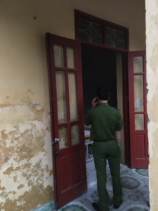 Lực lượng công an đang điều tra làm rõ nguyên nhân vụ cháy.