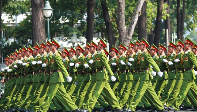 Lực lượng công an nhân dân. Ảnh minh họa. Nguồn: Congly.vn