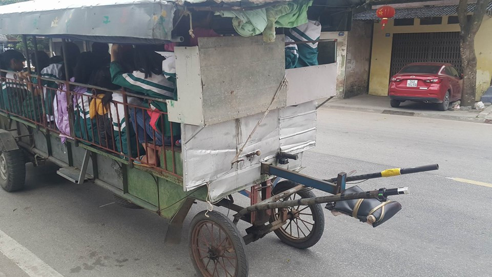 Xe có thiết kế "tay lái" vô cùng "quái dị".