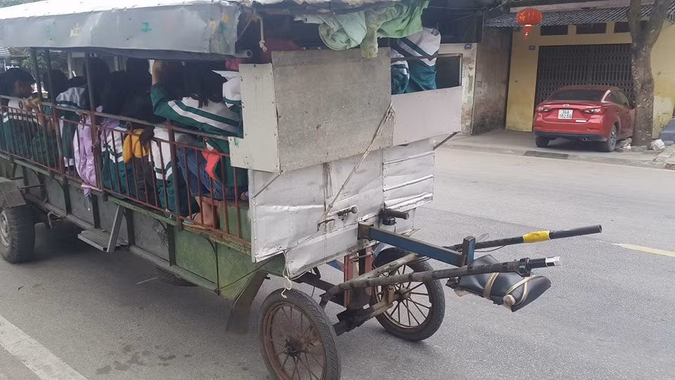 Xe có thiết kế "tay lái" vô cùng "quái dị".