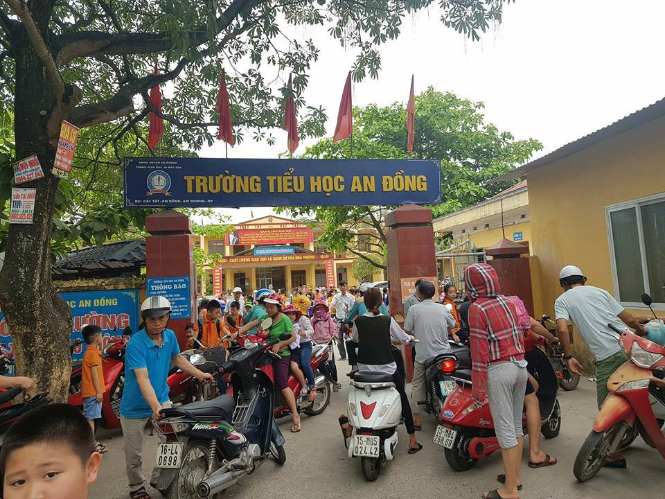 Sa thai co giao bat HS uong nuoc gie lau khien truong thieu giao vien?