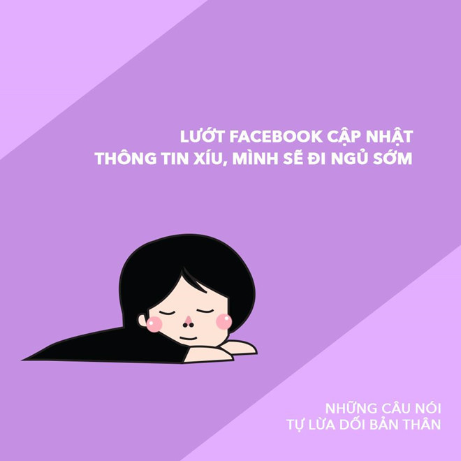 Chỉ một chút thôi nhưng tới tận 2 giờ sáng vẫn còn lướt mạng.