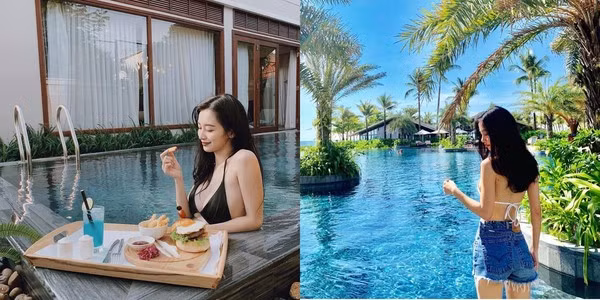 Theo đuổi phong cách quyến rũ, Jun Vũ chưa bao giờ khiến người xem thất vọng với những hình ảnh khoe trọn đường cong với số đo 3 vòng “chuẩn từng milimet” của mình.