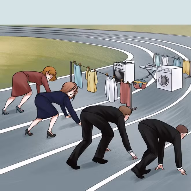 Sống trong xã hội tràn ngập định kiến, phụ nữ luôn phải gồng mình lên để chứng tỏ mình không hề thua kém đàn ông. Họ phải vượt qua nhiều rào cản để chứng minh phụ nữ sinh ra không phải chỉ để làm nội trợ mà có thể cạnh tranh bình đẳng và vươn lên các vị trí lãnh đạo như nam giới.