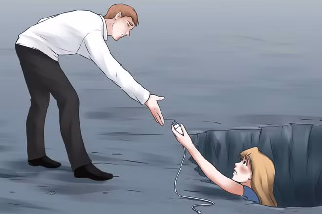 Người chìa cánh tay ra cứu giúp nhau trong lúc hoạn nạn chưa chắc đã thật lòng muốn làm thế. Có thể, họ chỉ đang lợi dụng người khác để đạt được thứ mình muốn.