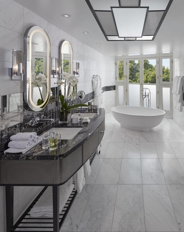 5. Khách sạn Mandarin Oriental Hyde Park, London. Trước đây khách sạn này có tên gọi là Hyde Park, được các thành viên Hoàng gia Anh bảo trợ qua nhiều thế hệ.