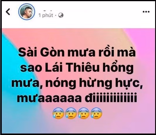 Không chỉ đăng status, dân tình còn đăng cả ảnh và video ghi lại khoảnh khắc quý giá của cơn mưa này.