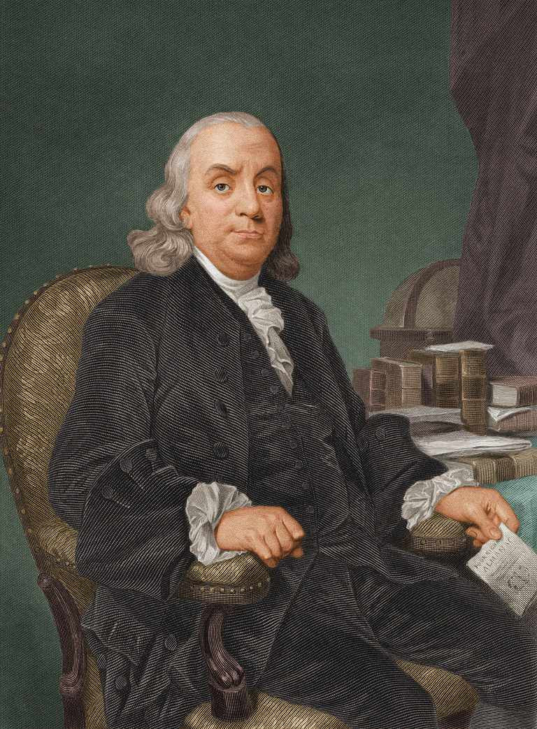 Đặc biệt, Benjamin Franklin là người ký Hiệp ước Đồng minh Pháp - Mỹ và là người thuyết phục Chính phủ Pháp ủng hộ Mỹ chống lại thực dân Anh.
