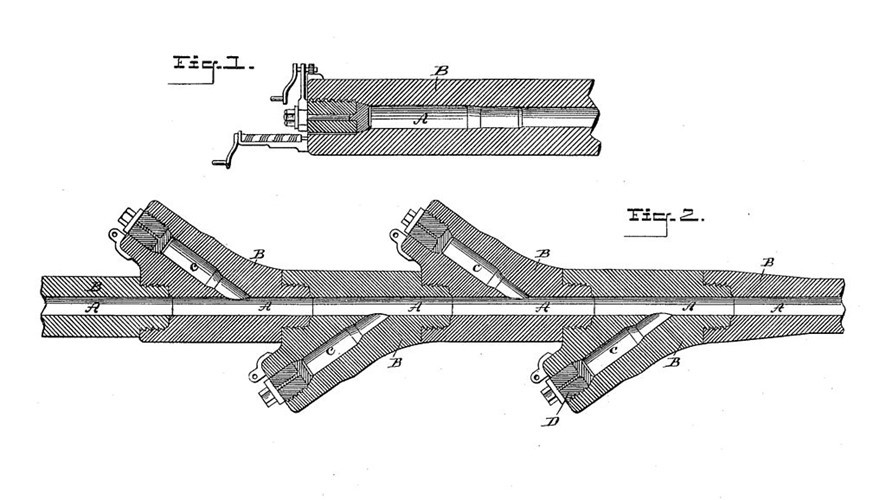 Theo thiết kế, nòng pháo của V3 có chiều dài tới 140m và chứa nhiều liều phóng bên trong.