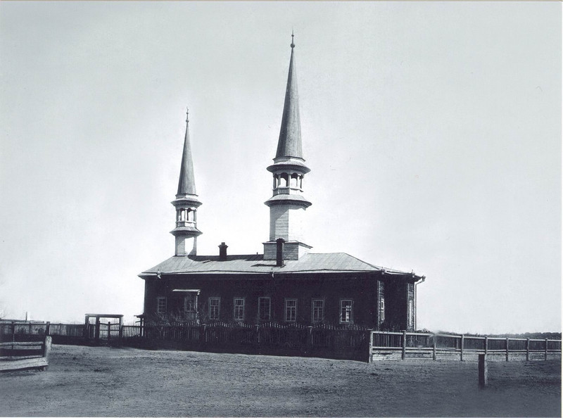 Một công trình kiến trúc ấn tượng ở thị trấn Semipalatinsk.