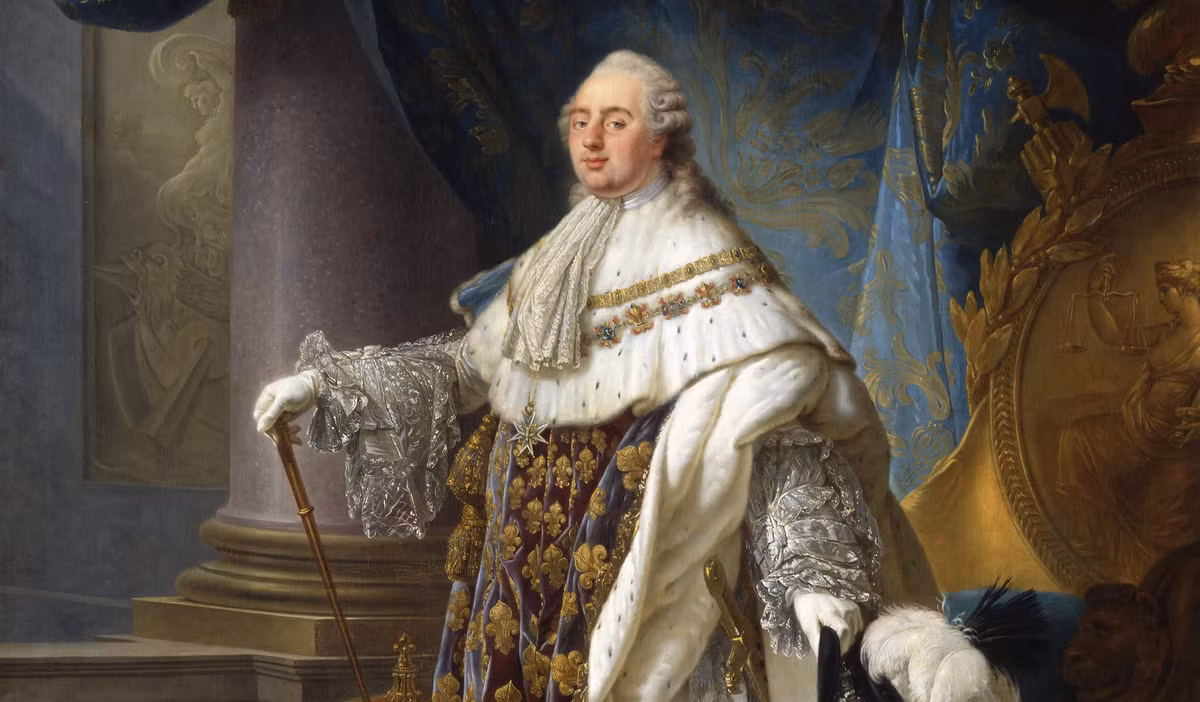Vua Louis XVI cai trị nước Pháp từ năm 1774 - 1792. Ông là ông hoàng cuối cùng của Pháp khi bị xử tử vào năm 1793, chấm dứt lịch sự lâu đời của hoàng gia Pháp.