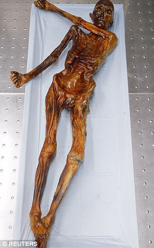 Các nhà nghiên cứu nhận định những hình xăm trên được người xưa xăm lên cơ thể có khả năng để giảm đau khớp, giống như phương pháp điều trị châm cứu có nguồn gốc ở châu Á xuất hiện sau đó 2.000 năm.