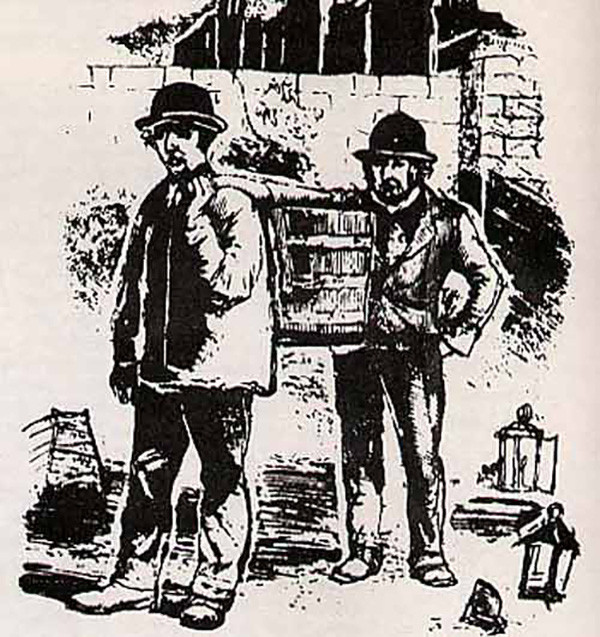 Xuất phát từ nhu cầu này, một số người đã làm công việc thu gom phân chó trên khắp các đường phố để bán cho những người thợ thuộc da.