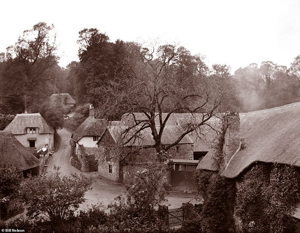 Những ngôi nhà mái tranh tại Cockington Forge, Devon, Anh nằm sát nhau. Mời các bạn xem video: Nhiều nước châu Âu vật vã vì nắng nóng (nguồn: VTC14).