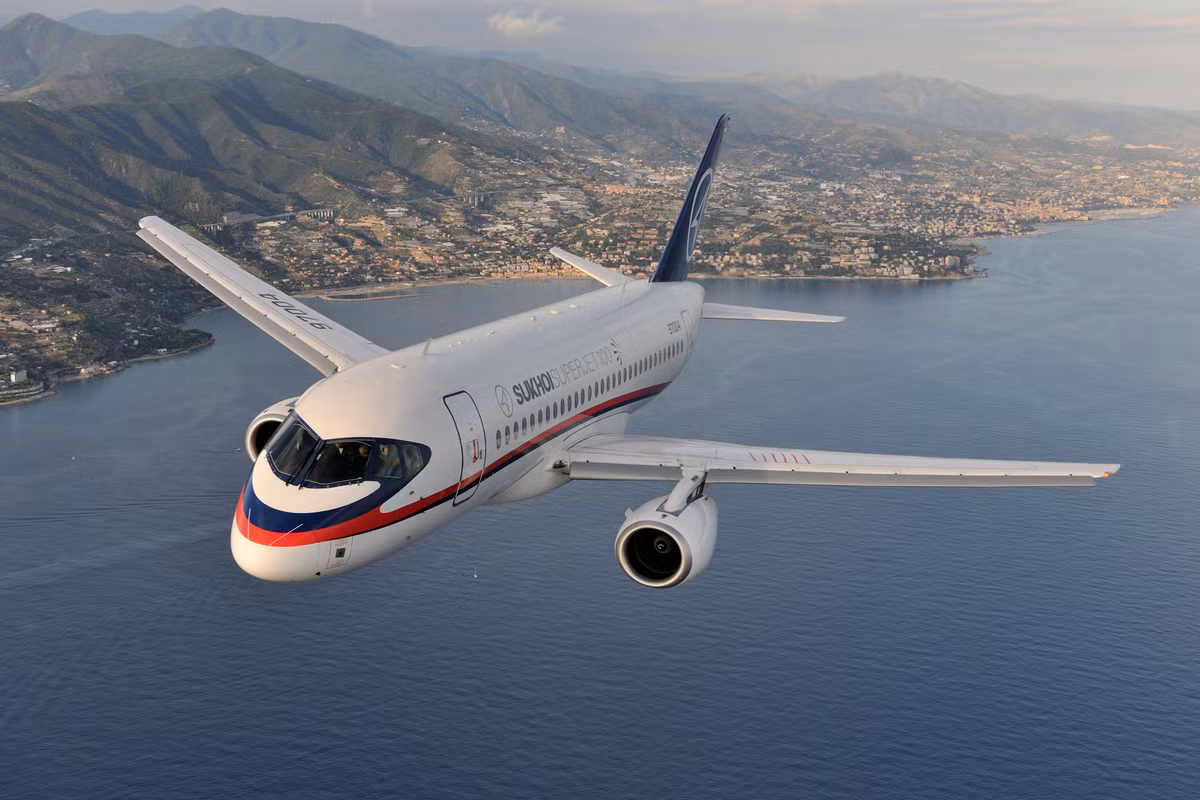 Sukhoi Superjet 100 (SSJ-100) là máy bay chở khách tầm trung do công ty Máy bay Dân dụng Sukhoi (Sukhoi Civil) phát triển và được Liên hiệp sản xuất máy bay Komsomolsk-on-Amur sản xuất từ năm 2007 tới nay với số lượng 104 chiếc.