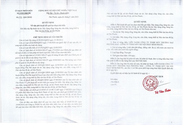 Bình Phước: Công ty Phương Mai 1 tuần trúng 6 gói thầu - Hình 7 Binh Phuoc: Cong ty Phuong Mai 1 tuan trung 6 goi thau-Hinh-7
