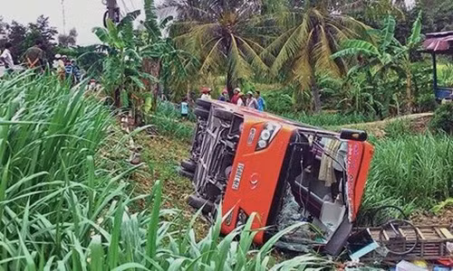 Hiện trường vụ tai nạn - Ảnh: TT