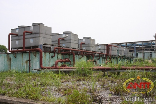 Nhà máy 36 triệu USD là "biểu tượng" của lãng phí và tham nhũng của Vinashin dưới thời nguyên Chủ tịch Phạm Thanh Bình. Ảnh: Nghi Điền