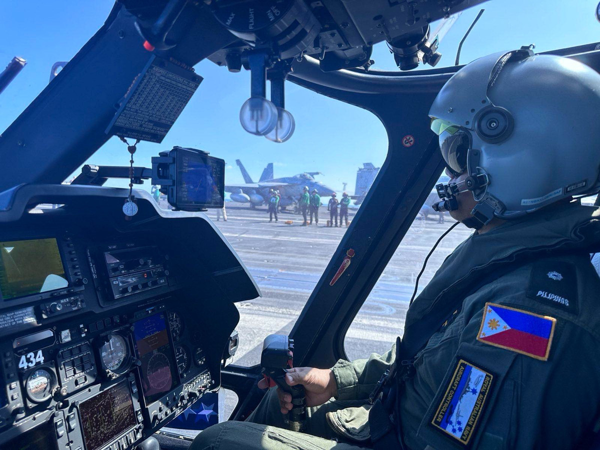 Nhóm tấn công Vinson rời San Diego vào ngày 12/10 để triển khai theo lịch trình tới Tây Thái Bình Dương. Kể từ khi bước vào khu vực hoạt động của Hạm đội 7, nhóm này đã tham gia Cuộc tập trận thường niên 2023 ở biển Philippine.