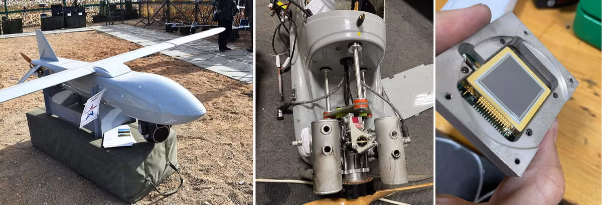 Ngoài ra, nó được thiết kế đặc biệt để xác định các mục tiêu được che dấu dưới lưới ngụy trang hoặc thậm chí là lớp tuyết phủ. Chiếc máy bay không người lái này được cho là trang bị động cơ hybrid, giúp tăng độ bền và giảm tiếng ồn khi bay.