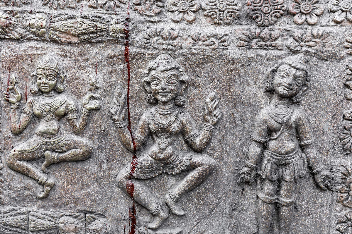 Ngôi đền Kamakhya ca tụng thiên chức sinh sản của người phụ nữ, nhằm mục đích nhắc nhở về tầm quan trọng vượt trội của tinh thần so với thể xác. Ảnh: Alexey Terentyev/Izvestia.