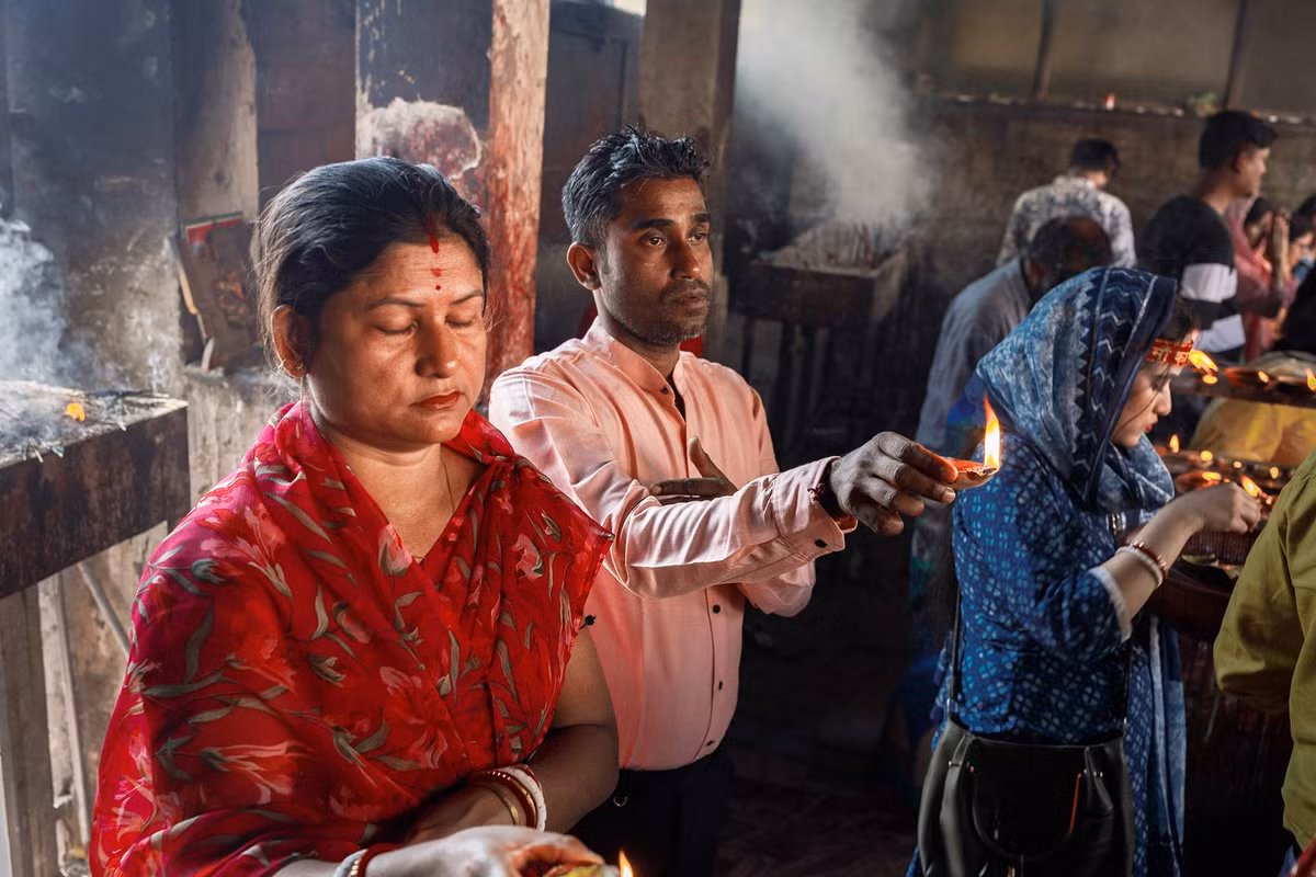 Sự kiện quan trọng nhất trong năm là lễ hội Ambubachi Mela, diễn ra vào khoảng tháng 6. Ảnh: Alexey Terentyev/Izvestia.