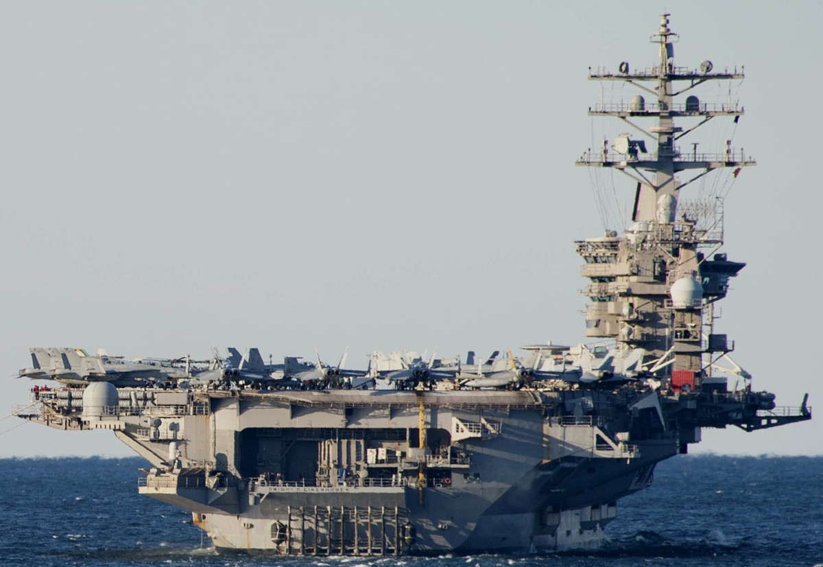 Dwight D. Eisenhower dự kiến sẽ được loại biên vào khoảng năm 2029. Trong năm 2023, Hải quân Mỹ xem xét kéo dài thời gian phục vụ của tàu USS Dwight D. Eisenhower, tuy nhiên việc duy trì hoạt động của con tàu trên 50 năm tuổi thực sự là một vấn đề lớn về chi phí.